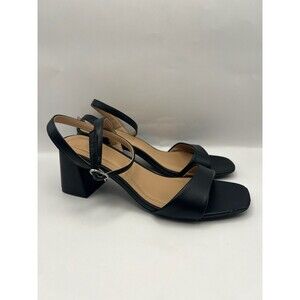 A New Day Short Black Heels Women Size 8